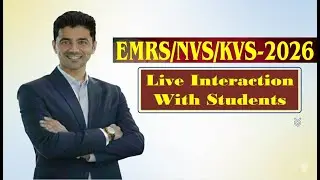 EMRS KVS NVS TGT PGT & NON TEACHING | LIVE Q AND A SESSION