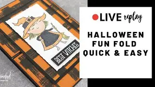 🔴  Quick and Easy Halloween Fun Fold