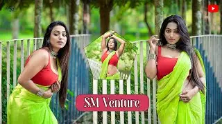 BONG BEAUTY IN OUTDOOR FEAT.TANVI | SAREE FASHION VLOG | MS VENTURES | 2025