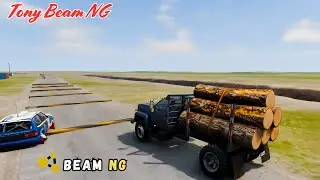 Super Car vs Speed Bumps SPECIAL
