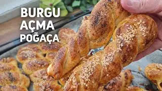 Yumuşak ve Kabarık Açma  Poğaçanın Sırrı l BURGU AÇMA POĞAÇA l Mutfağımdaki Tadlar l Nefis Tarifler