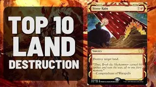 Top 10 Land Destruction Cards in Magic The Gathering