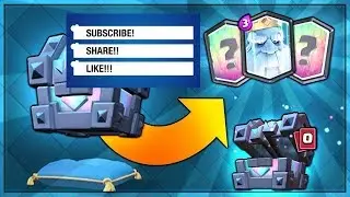 Clash Royale open legendary king chest