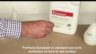ProForce Scrubwet vs Standard Non-ionic Surfactant