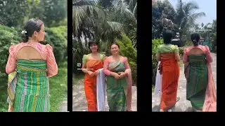 Hello 👋 everyone angni daily routine #ma ma maokhw jwbjasim naidw #lwgwse bibwnang ni blouse design.