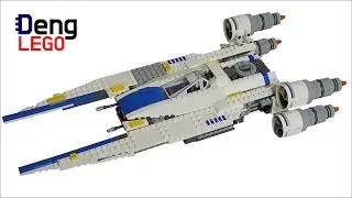 LEGO Star Wars 75155 Rebel U-Wing Fighter - LEGO Speed Build