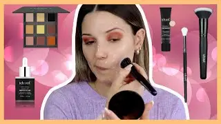 MAQUILLAJE NACIONAL IDRAET l SOMBRAS, CORRECTOR Y PINCELES INCREIBLES !!!!
