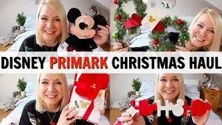 DISNEY CHRISTMAS PRIMARK HAUL & GIVEAWAY!