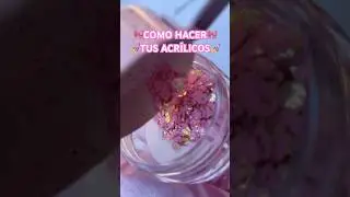 🎀COMO HACER🎀ACR&Iacute;LICOS💅🏼