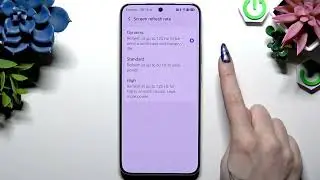 HONOR Magic8 Lite &ndash; How to Change Screen Refresh Rate
