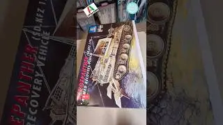 New vintage unboxing! 1/35 Bergepanther #italeri #scalemodelling #unboxing #scalemodels #plamodel
