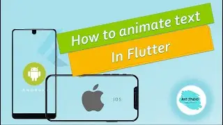 how to animate text in flutter