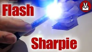 Волшебный трюк со светом Flash Sharpie