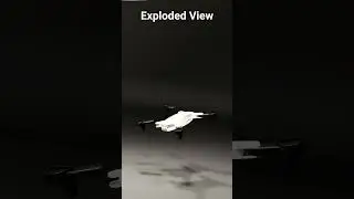 Drone Exploded View 🚁 | Internal Components Breakdown | UAV Animation #explodedview