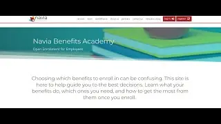 Navia Benefits Academy for Employees