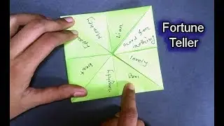 How To Make Paper Finger Game | Easy Origami Fortune Teller By TrendyCraft