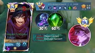 JULIAN NEW BEST 1 SHOT BUILD & EMBLEM 2025! (MUST TRY!)