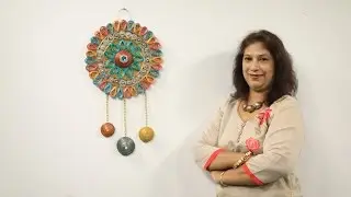 How to make Newspaper Wallhanging 3 | Youtube Space Mumbai