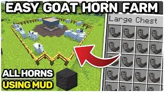 Minecraft Easy GOAT HORN Farm - All Horns (1.20)
