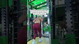 An Underrated Glute Exercise That 10x My Glute Growth (full workout program in b!0)#motivation