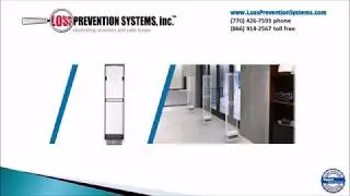 Tyco Sensormatic Synergy 2.5 Acrylic Pedestal System - Loss Prevention Systems