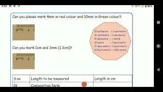 Grade 5- Maths- Unit 4- Measurements