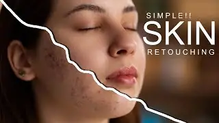 SIMPLE ‼️ SKIN RETOUCHING ‼️ PHOTOSHOP 