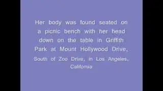 1968 California - Unidentified White Female ** photo of deceased **