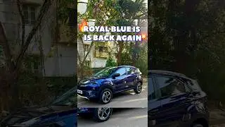 Tata Nexon Creative Plus S 2025 New Royal Blue:First video on Youtube😍 #music #nexon #tatanexon