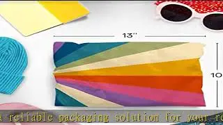 Package Mint Poly Mailers 10x13 - 100 Pack Shipping Bags for Clothing - Packaging For Small Busines