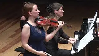 Marguerite Canal Sonate pour violon et piano 1er mvt. Clara Danchin violon ,Anna Jbanova piano.