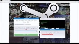 Steam Wallet Code Generator Online