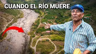 Mientras el río Mantaro se SECA, este hombre sigue VIVIENDO, SEMBRANDO y CRIANDO animales