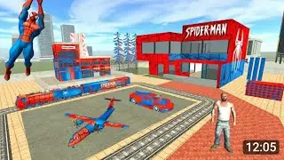 Franklin House Changed to Spiderman City 😱 | Indian Bike Driving 3D Mod