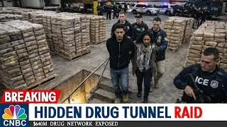 FBI & ICE Raid Hidden Tunnel Beneath Beverly Hills Estate $640M Drug Network Exposed
