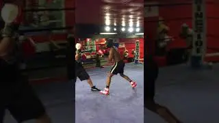 Odell &ldquo;Hercules&rdquo; Evans sparring in 2018