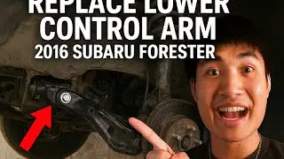 How to Replace Lower Control arm on 2016 Subaru forester. #subaruforester #fixityourself #cartok