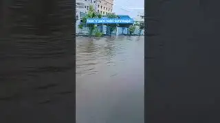 Heavy Rain 🌧 ⛈️🌧🚣&zwj;♂️ in Karimnagar #karimnagar #explore #rain #road  #youtubeshorts #viral
