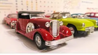 Old Timer Cars Being Shown in Dynamics