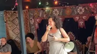 Tamar Korn with Friends Shaye Cohn, her father Joe Cohn, guitar and Zaid Nasser, alto