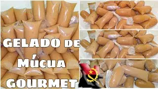 GELADO DE MÚCUA GOURMET com Maracujá🍧 #receitadeangola🇦🇴 #receitafacil❤️ #receitadamarri🌸