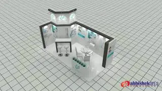 3D Exhibition Stall Designing video | Exhibition Stall design ideas