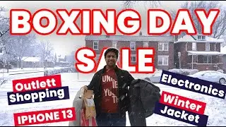 CHEAPEST iPhone 13 256GB Deal | Boxing Day Sale Canada 2021 | Outlet Shopping - GAP | Winter Jacket