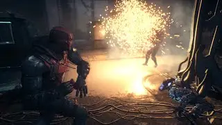 Как выглядит режим «Новая игра+» | Batman Arkham Knight | Жестокое скрытное устранение