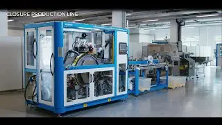 TAMPOPRINT - Closure Production Line - Printing and Lasering in one go