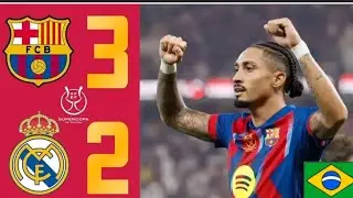 Матч &laquo;Барселона&raquo; &mdash; &laquo;Реал Мадрид&raquo; 3:2: итоги и голы. Суперкубок 2026.