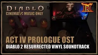 Diablo 2 Soundtrack Cinematic Act IV Music Only Vinyl Recording Enter Hell