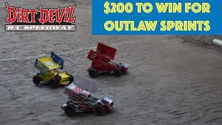 Devil's Night Highlights: Outlaw Sprints Dash for Cash