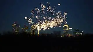 2026 New Year&rsquo;s Midnight: 360&deg; View of Fort Worth Texas Skyline Fireworks