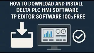 How to download and install delta plc HMI software TP Editor Software #delta #hmi #electrical #edit